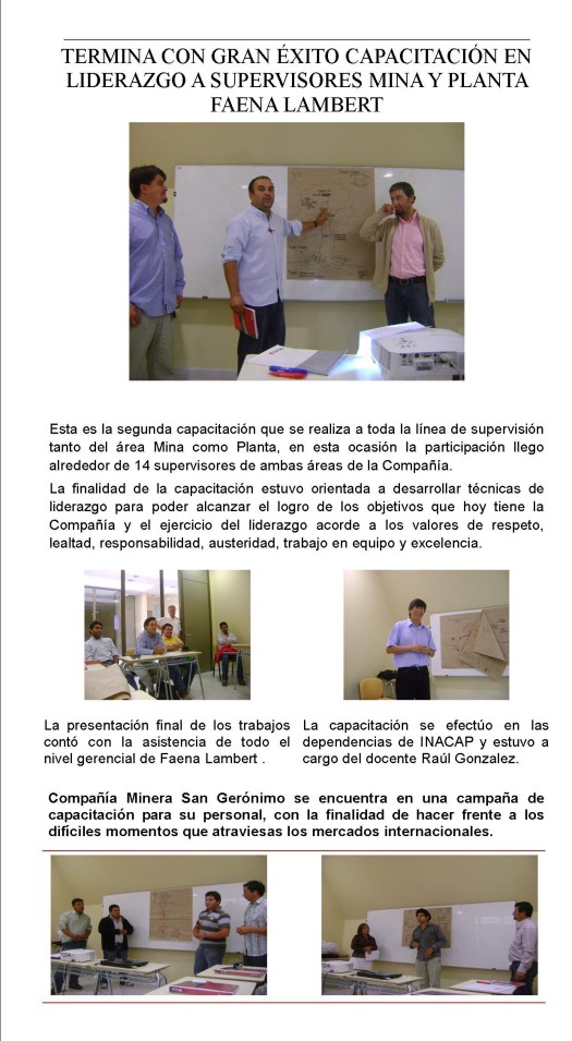 CAPACITACÍON EN LIDERAZGO