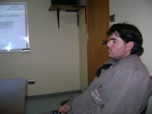 Rodrigo Guerrero, Jefe de turno 5 años en la empresa.