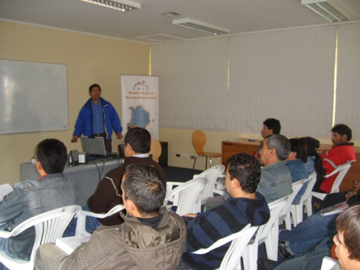 Acuñadura en Mina Subterranea