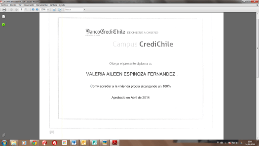 UNA VEZ FINALIZADO EL PROCESO ESTE CERTIFICADO ES EL QUE SE DEBE IMPRIMIR Y SE ANEXARA A SU CARPETA DE PERSONAL