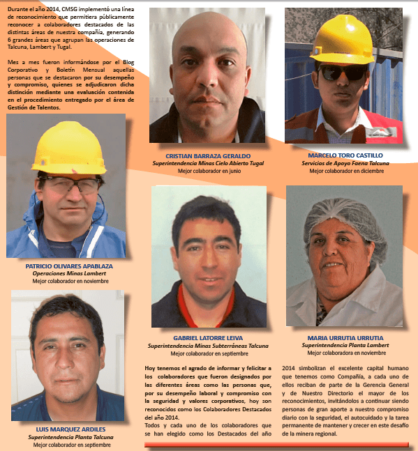 MEJOR COLABORADOR 2014