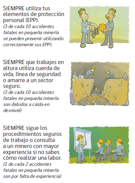 mina subterranea consejos 2