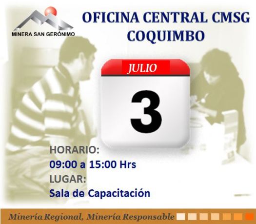 fechas administracion