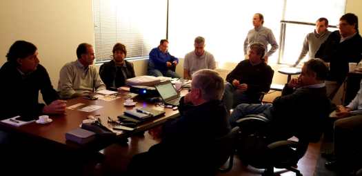 Reunión Técnica con Ing. Agr. MSc Blancaluz Pinilla en Exportadora C&amp;D Internacional - Sn Fco de Mostazal